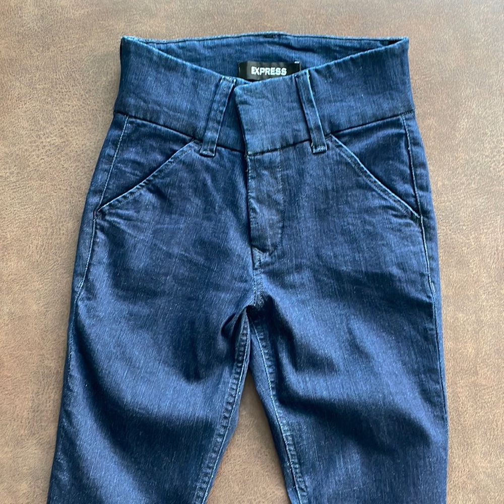 Express Denim Stretch Legging